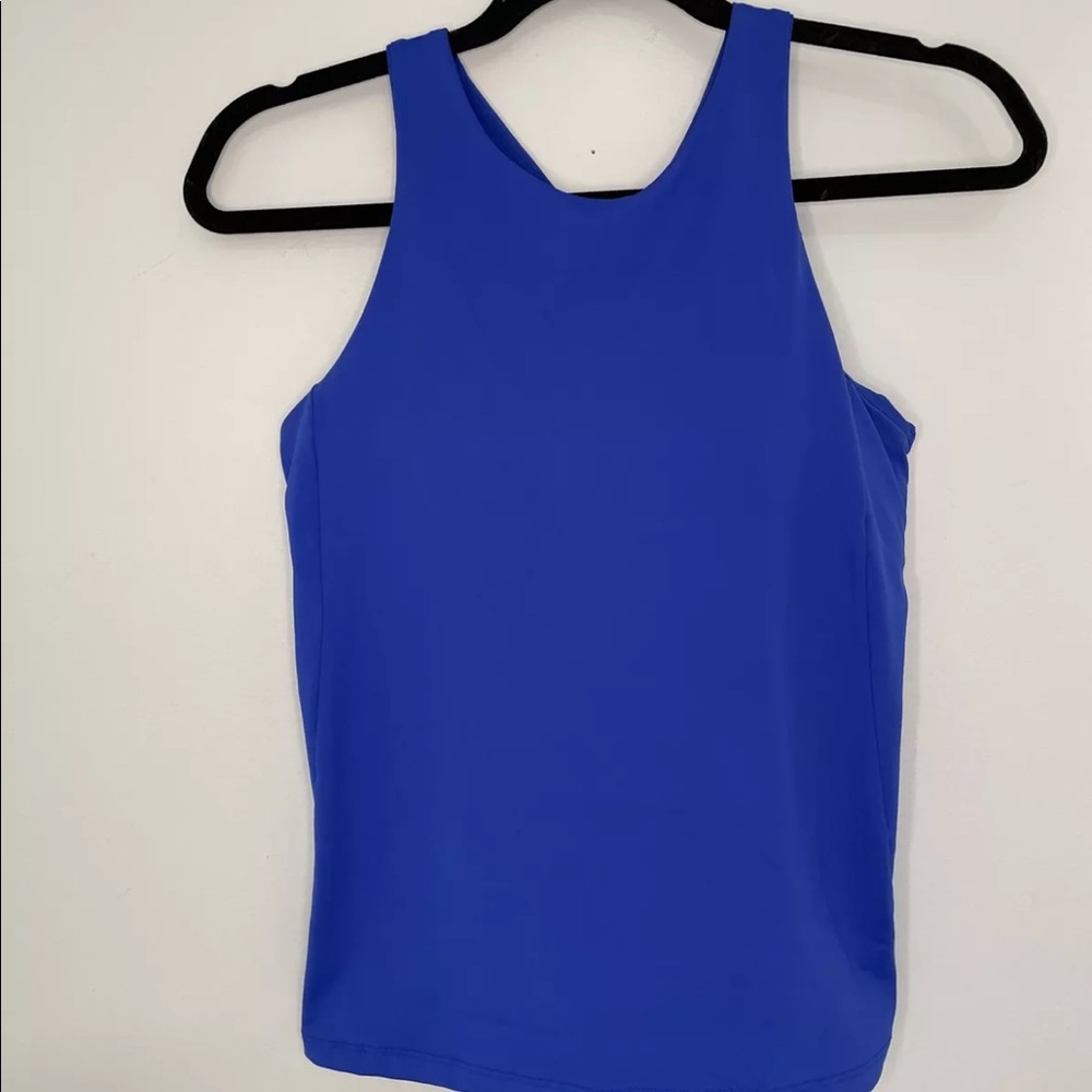 Athleta Smooth Tank Top w Built In Padded Bra